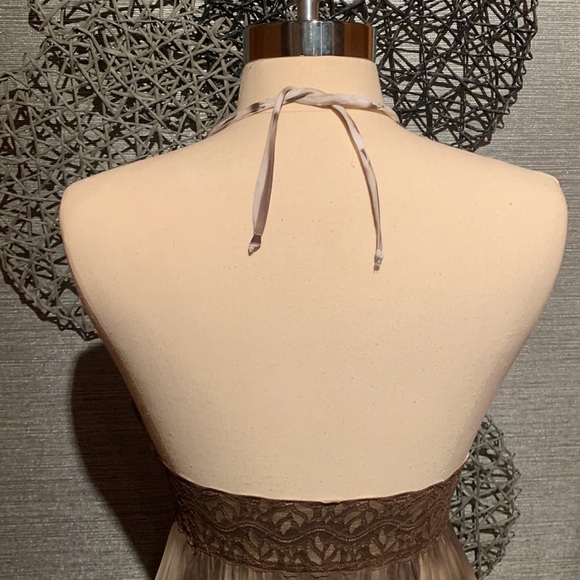 Handmade Vintage Deep Y2K Handkerchief Hemline Knee Length. - Picture 4 of 7